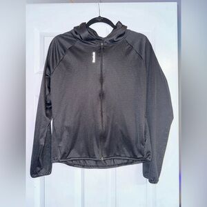 Black Hooded Jacket